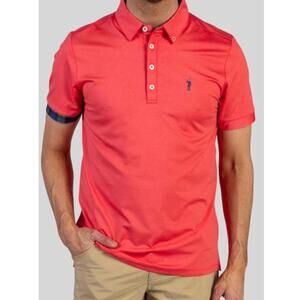 William Murray Classic Polo Golf Performance Polo Heather Red Men’s S Med.